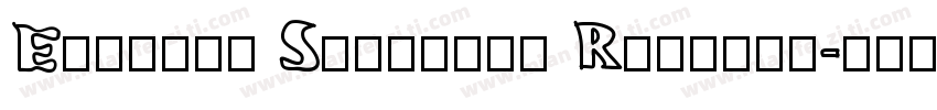 Endless Showroom Regular字体转换